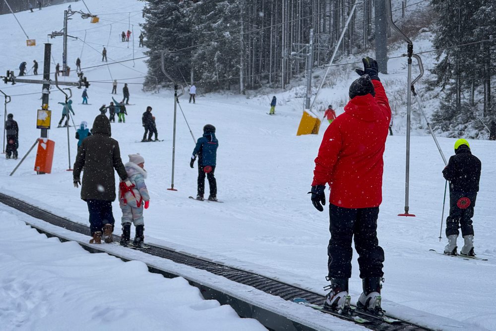 Novoročná lyžovačka na Orave 