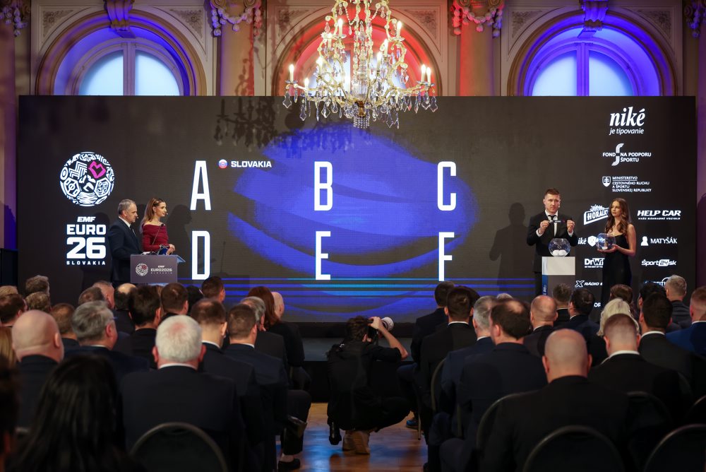 Žreb základných skupín ME 2026 v malom futbale 