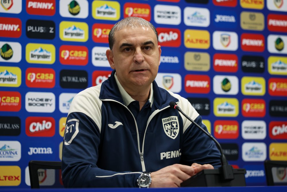 Tlačová konferencia Rumunska pred zápasom proti SR