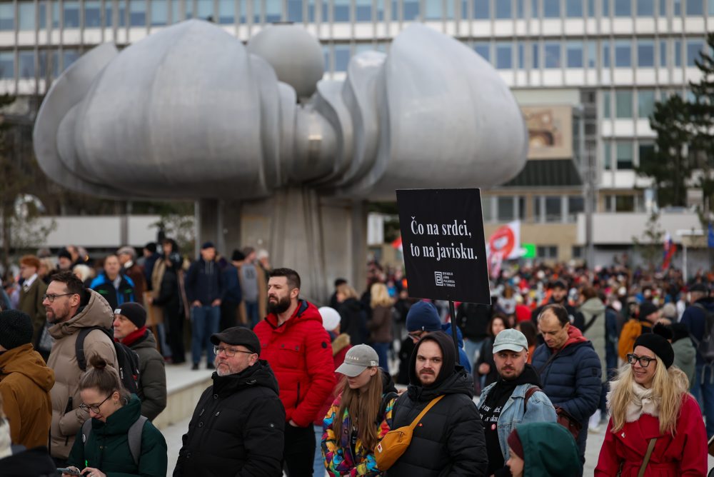 Veľká kultúrna mobilizácia: Takú ešte nehrali! - protest platformy Otvorená kultúra