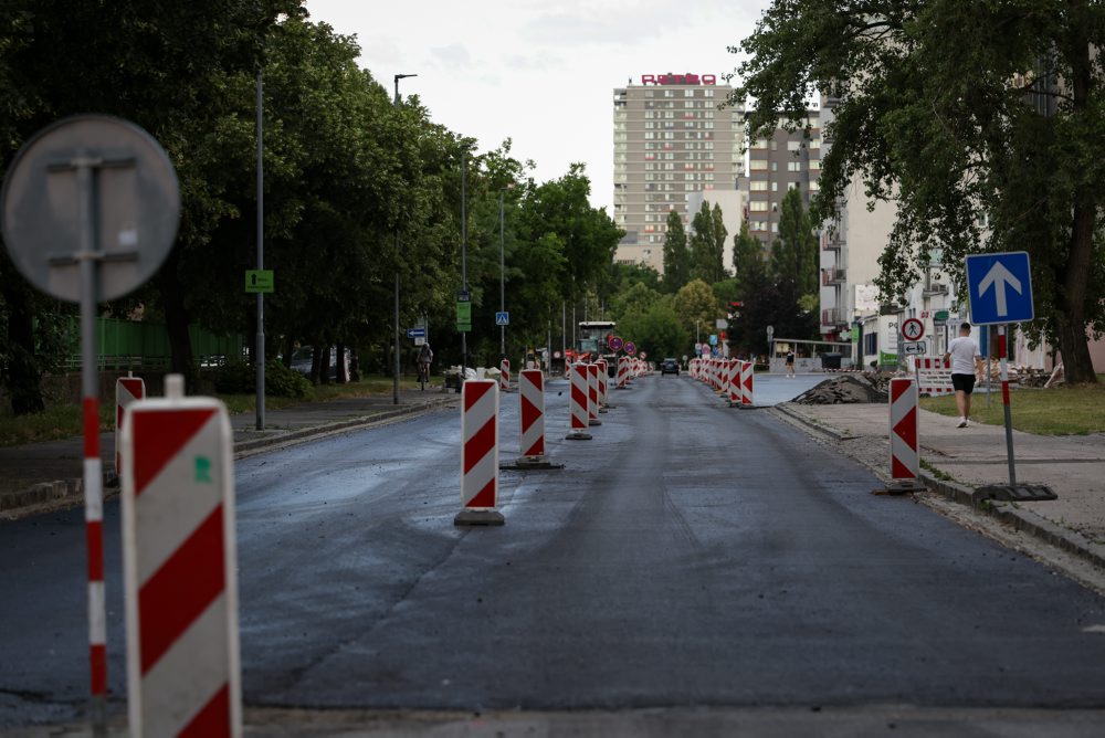 Rekonštrukcia vozovky na Herlianskej ulici v Bratislave