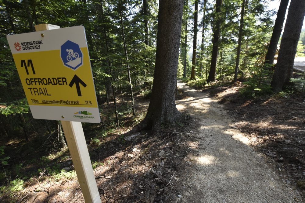 Na Donovaloch otvárajú nový bikepark, v prvej fáze ponúka desať trailov