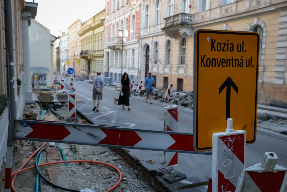 Rekonštrukcia južnej časti Kozej ulice v bratislavskom Starom Meste