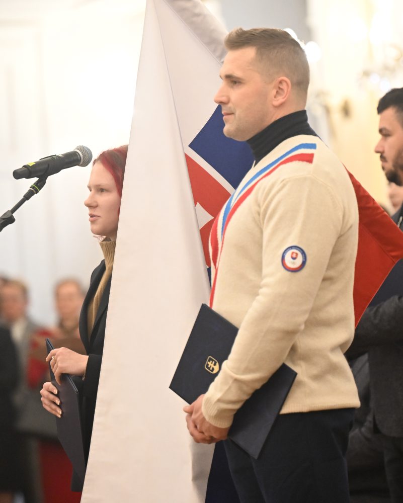 Slávnostný akt zloženia sľubu slovenských výprav na Zimné olympijské a Zimné paralympijské hry 2026