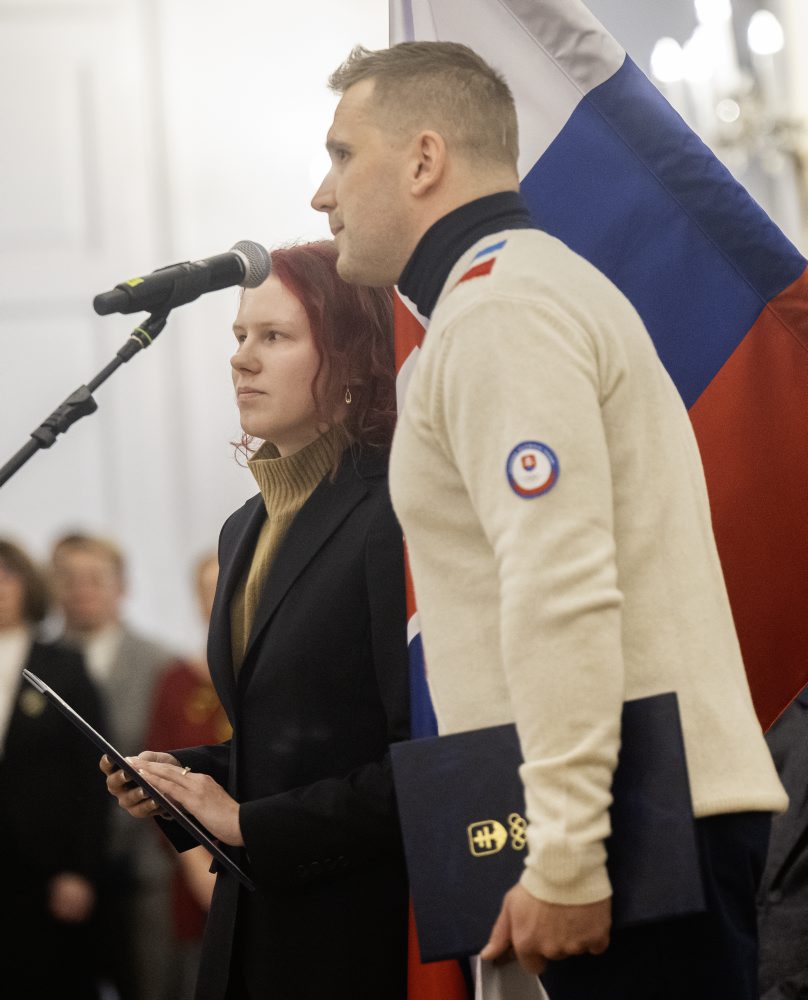Slávnostný akt zloženia sľubu slovenských výprav na Zimné olympijské a Zimné paralympijské hry 2026