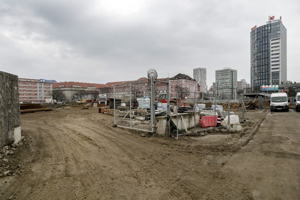 Na Trnavskom mýte začínajú s výstavbou projektu Istropolis