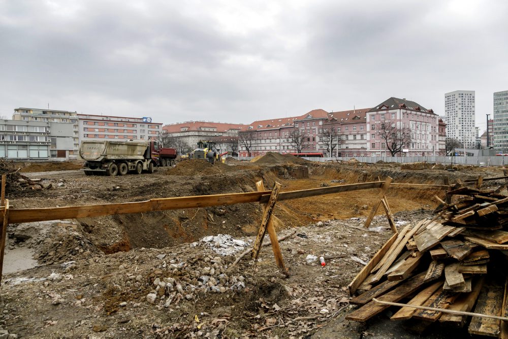 Na Trnavskom mýte začínajú s výstavbou projektu Istropolis