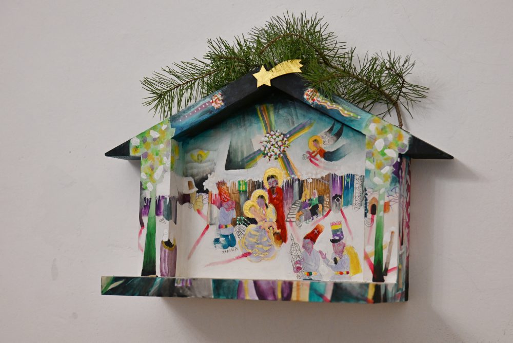 Výstava betlehemov na hrade Červený Kameň