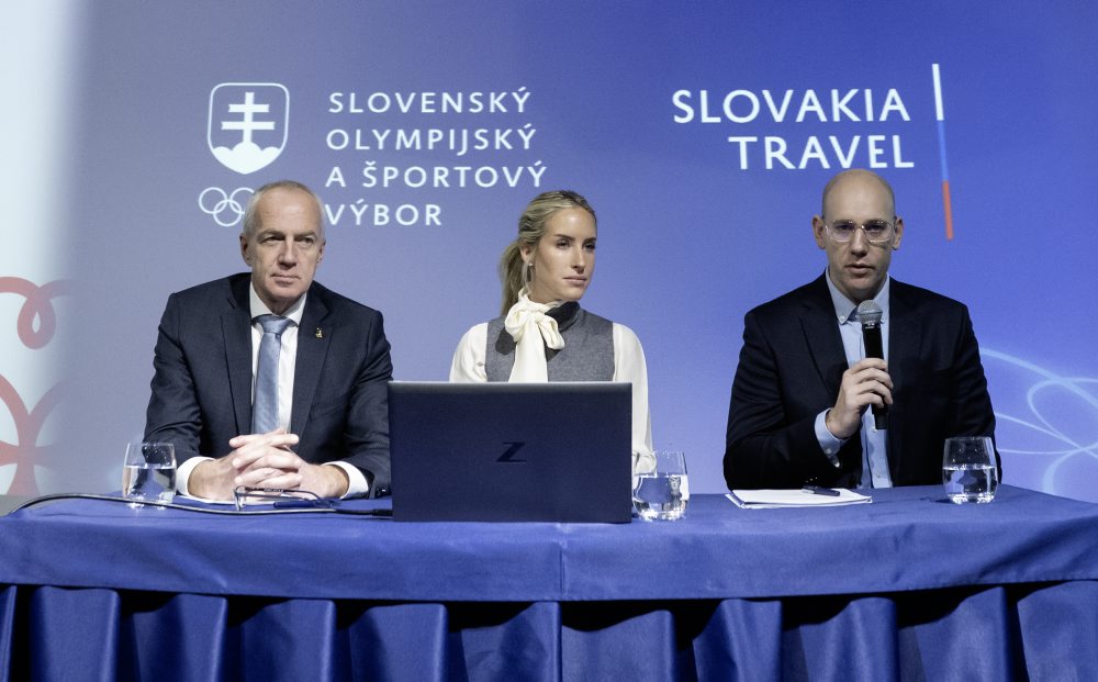 TK generálneho sekretára Slovenského olympijského a športového výboru Jozefa Libu a generálneho riaditeľa Slovakia Travel Mateja Feketeho