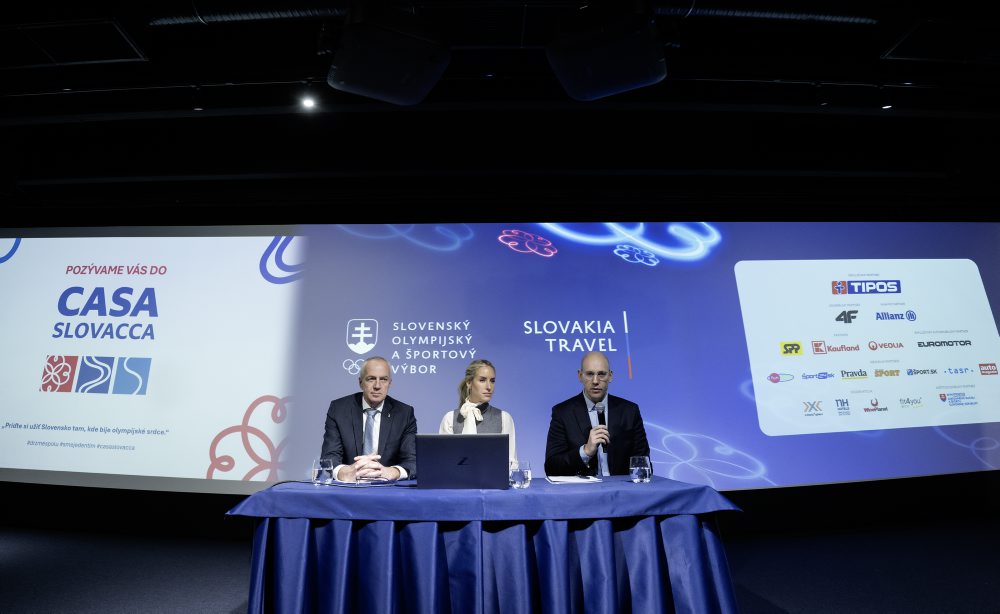 TK generálneho sekretára Slovenského olympijského a športového výboru Jozefa Libu a generálneho riaditeľa Slovakia Travel Mateja Feketeho