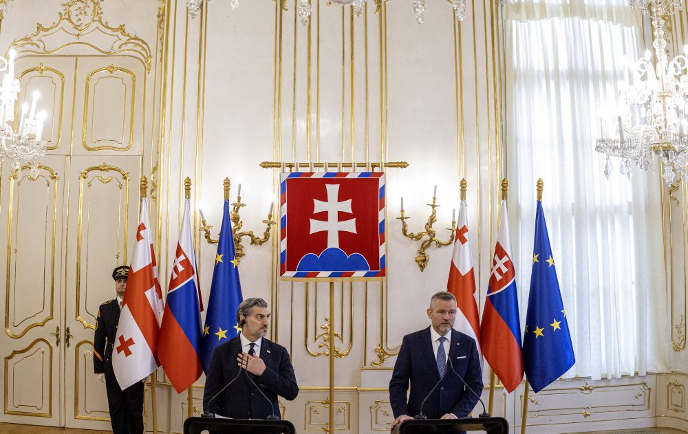 Návšteva prezidenta Gruzínskej republiky Michaila Kavelašviliho na Slovensku 