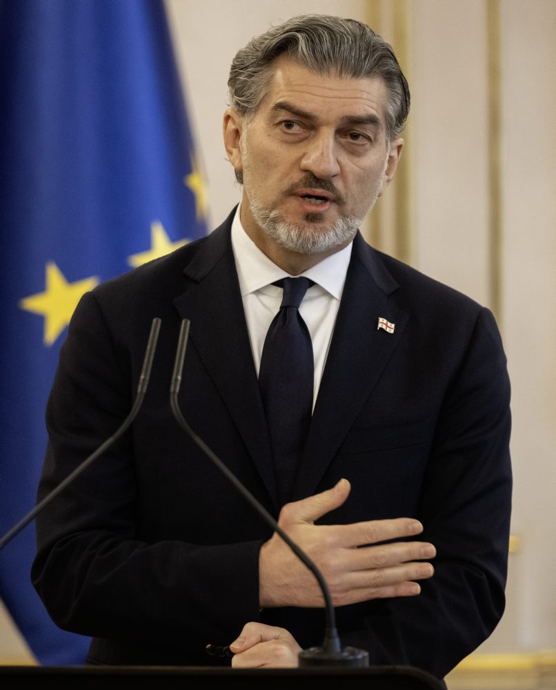 Návšteva prezidenta Gruzínskej republiky Michaila Kavelašviliho na Slovensku 