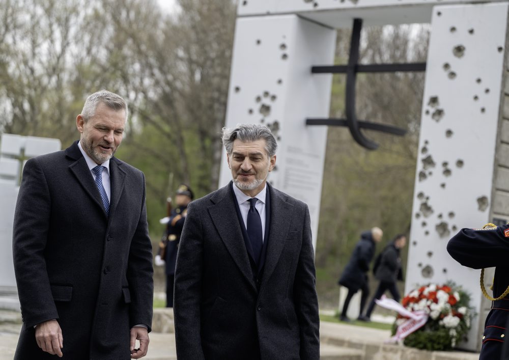 Návšteva prezidenta Gruzínskej republiky Michaila Kavelašviliho na Slovensku 