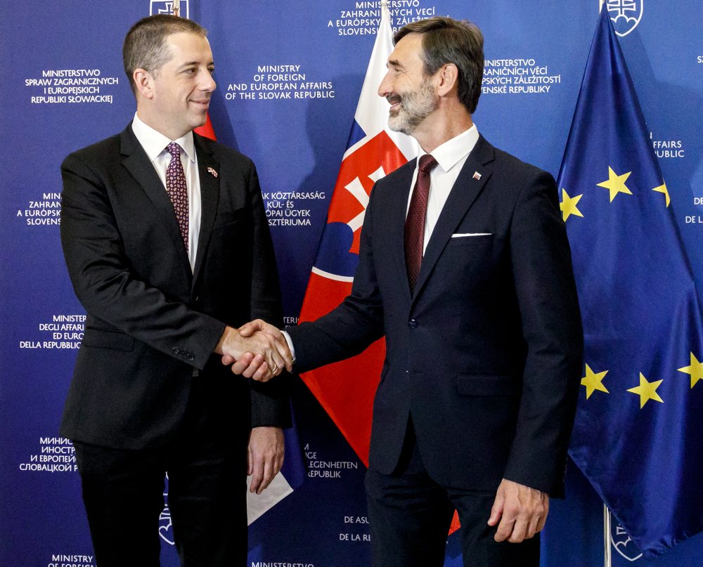 Stretnutie ministrov zahraničných vecí Slovenska a Srbska v Bratislave