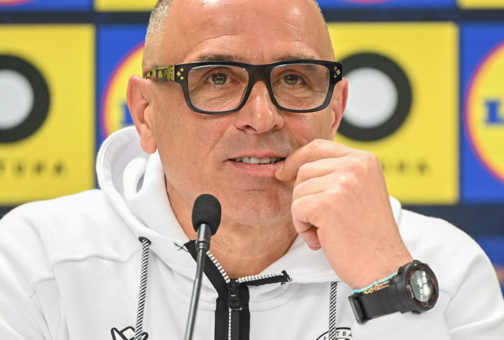 Oficiálna tlačová konferencia Slovenska pred priateľským zápasom s Rumunskom