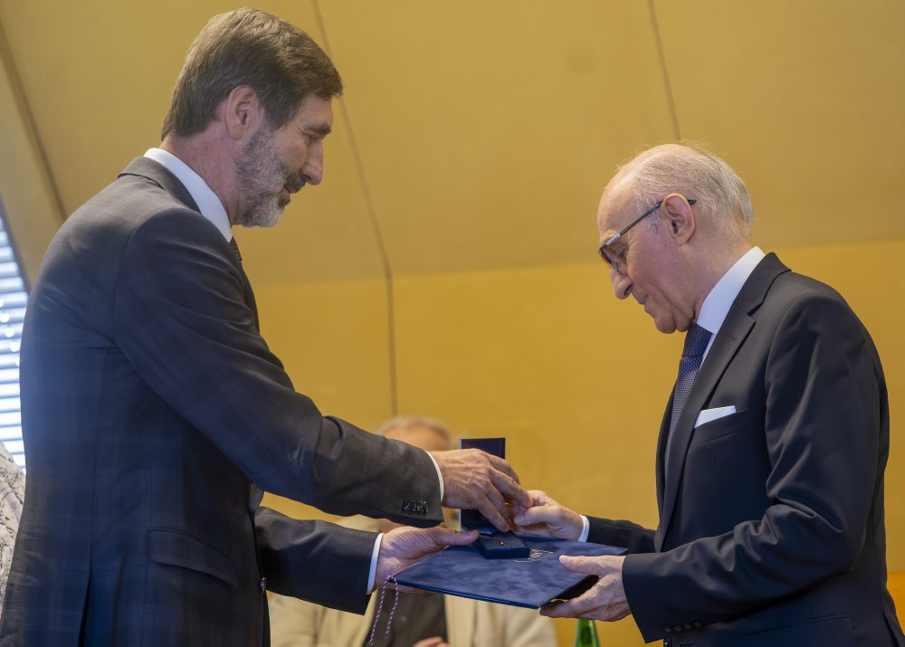 Juraj Blanár sa na Bratislavskom hrade zúčastnil na slávnostnom odovzdávaní ocenení pri príležitosti pamätného Dňa Slovákov žijúcich v zahraničí