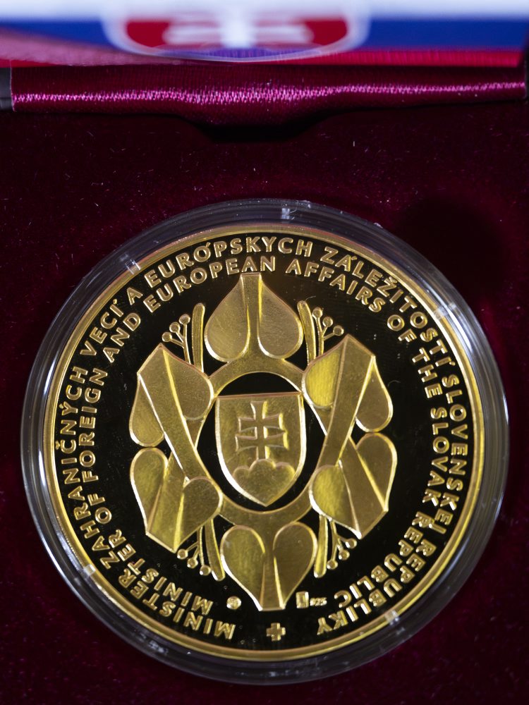 Juraj Blanár sa na Bratislavskom hrade zúčastnil na slávnostnom odovzdávaní ocenení pri príležitosti pamätného Dňa Slovákov žijúcich v zahraničí