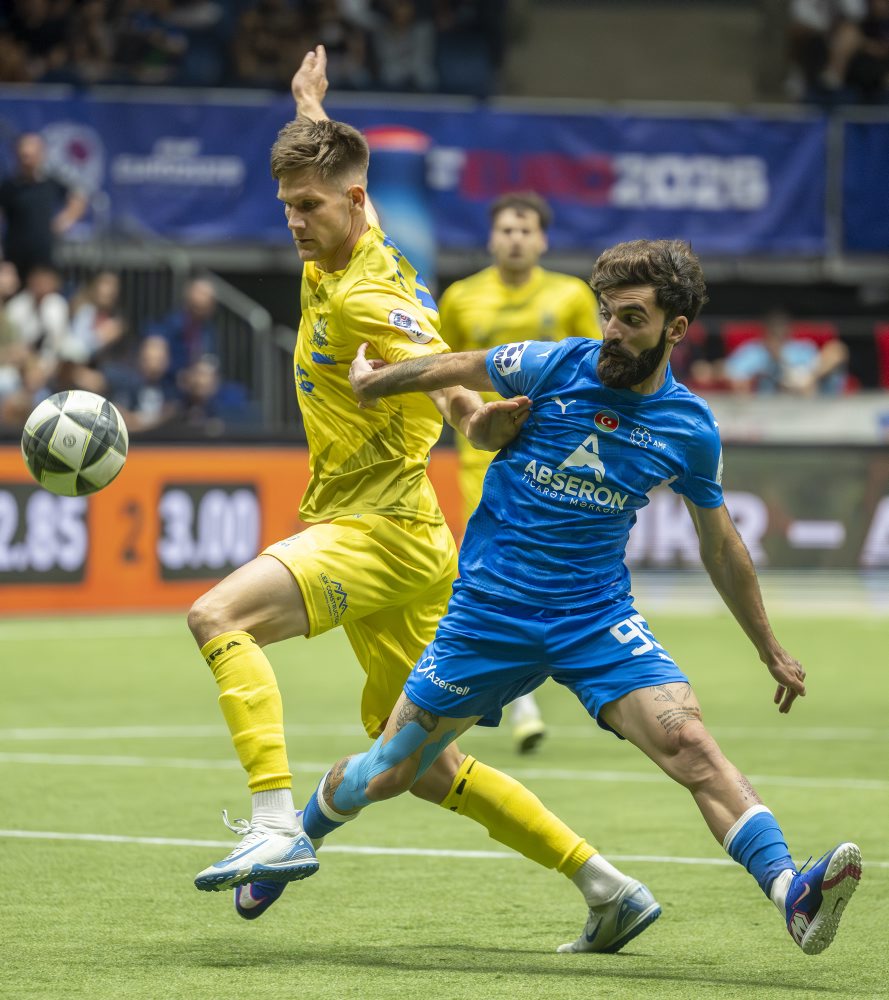 Finále ME v malom futbale: Ukrajina - Azerbajdžan 
