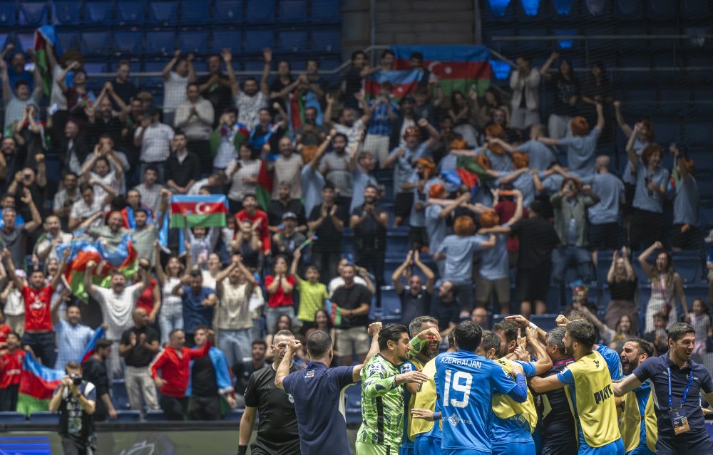 Finále ME v malom futbale: Ukrajina - Azerbajdžan 