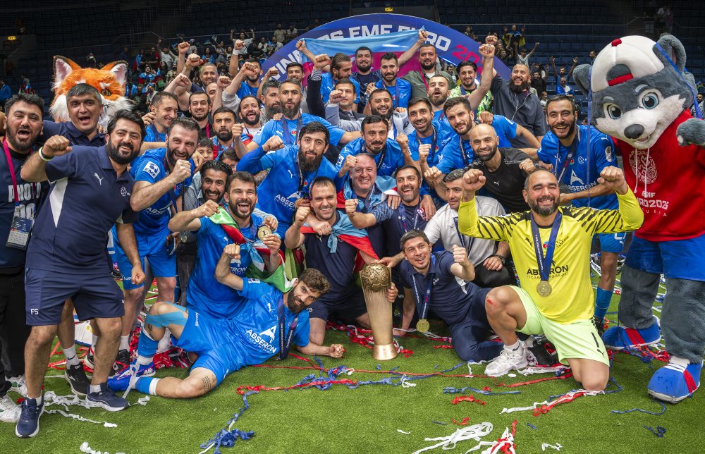 Finále ME v malom futbale: Ukrajina - Azerbajdžan 