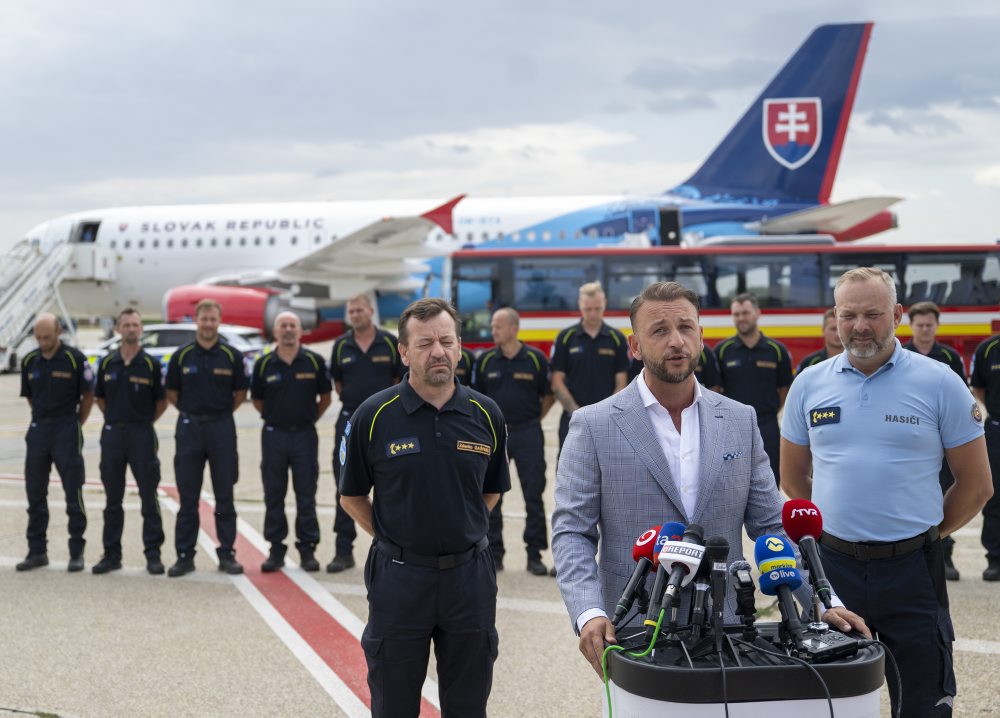 Návrat slovenského záchranárskeho tímu MUSAR z Venezuely 