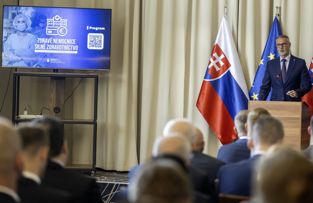 Celonárodná odborná konferencia Ministerstva zdravotníctva SR o efektivite financovania a fungovania nemocníc za účasti prezidenta SR Petra Pellegriniho, predsedu Národnej rady SR Richarda Rašiho a predsedu vlády SR Roberta Fica