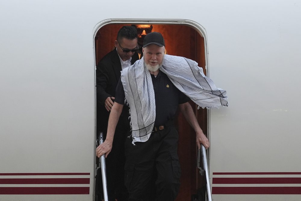 Coyle, ktorého prepustili z afganského väzenia, sa vrátil do USA