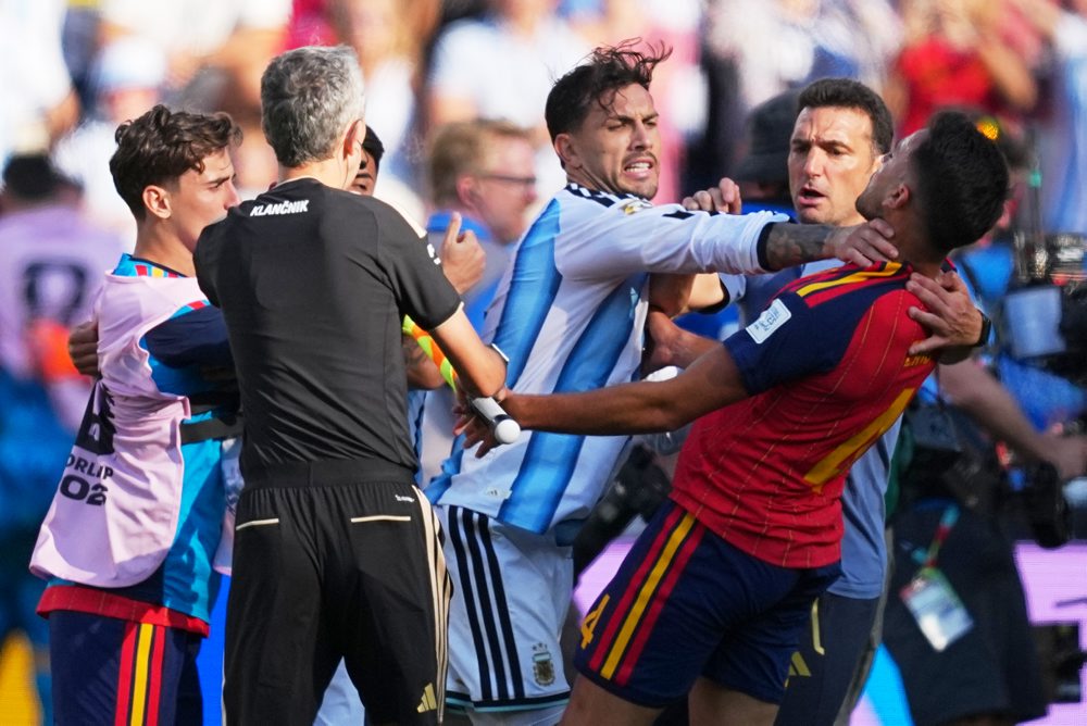 Finále MS vo futbale:  Španielsko - Argentína