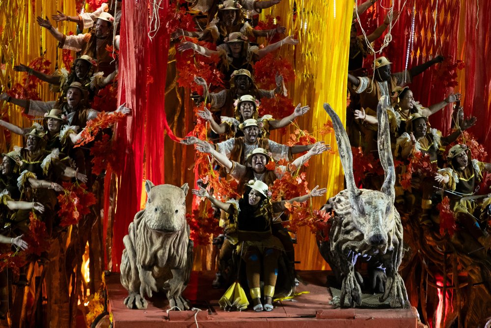 Karneval v brazílskom Riu de Janeiro