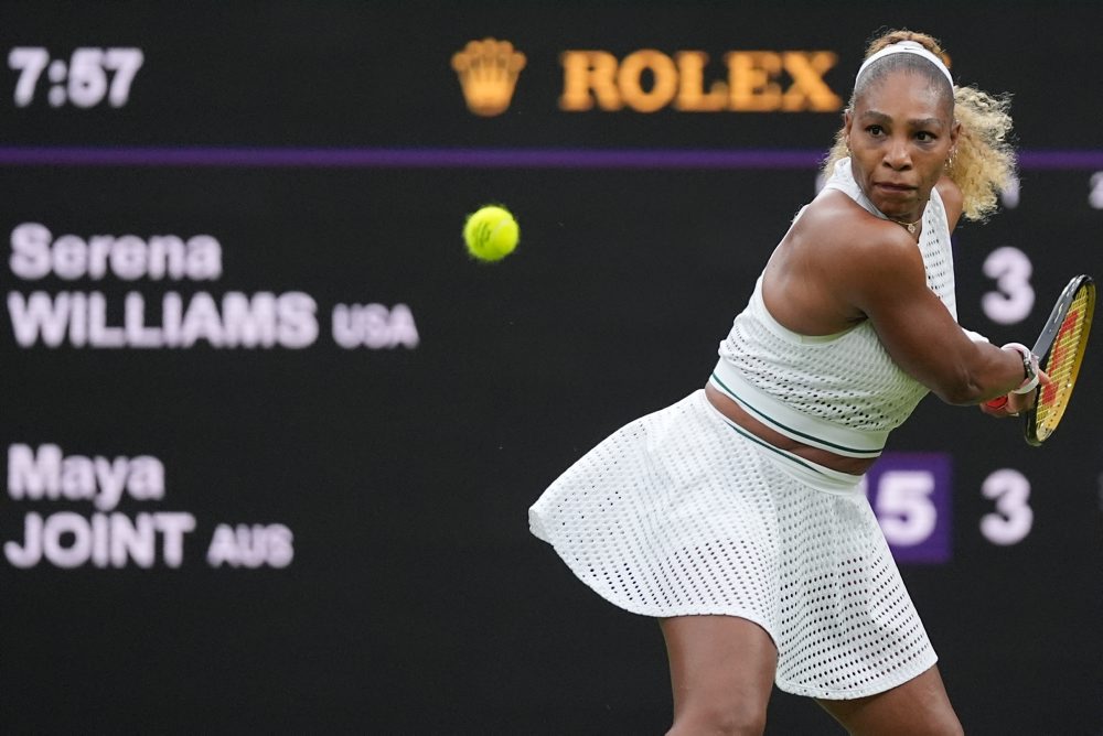 Prvé kolo vo Wimbledone: Serena Williamsová - Maya Jointová