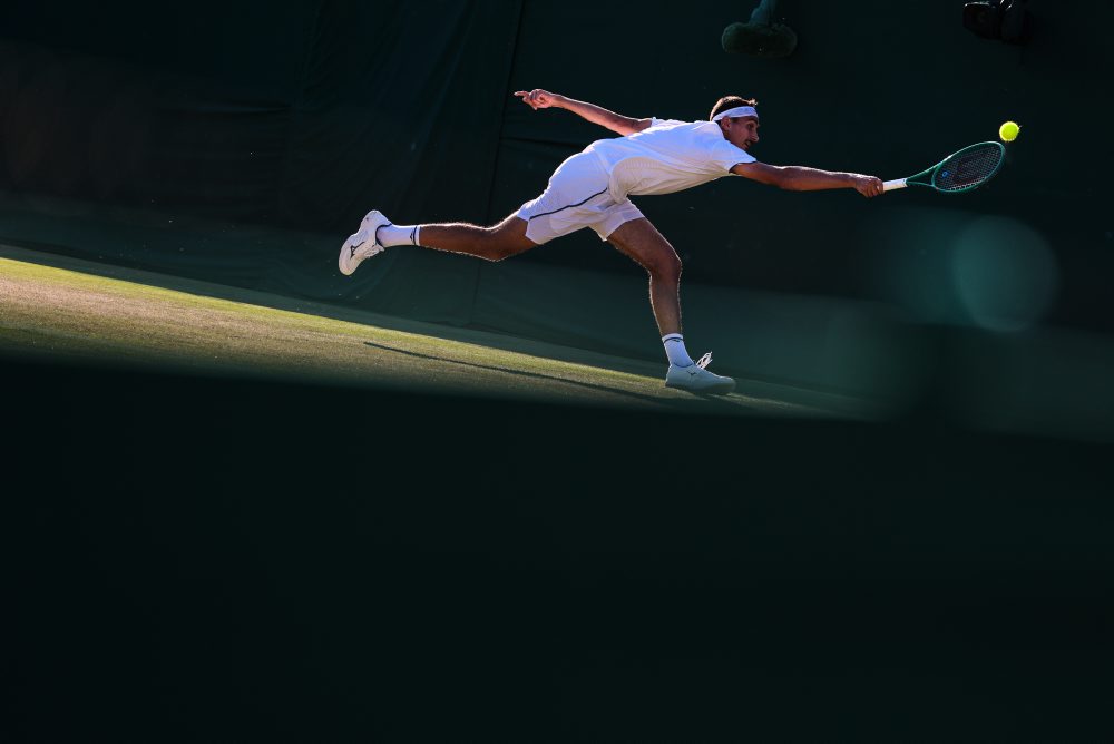 3. kolo vo Wimbledone: Taylor Fritz - Lorenzo Sonego