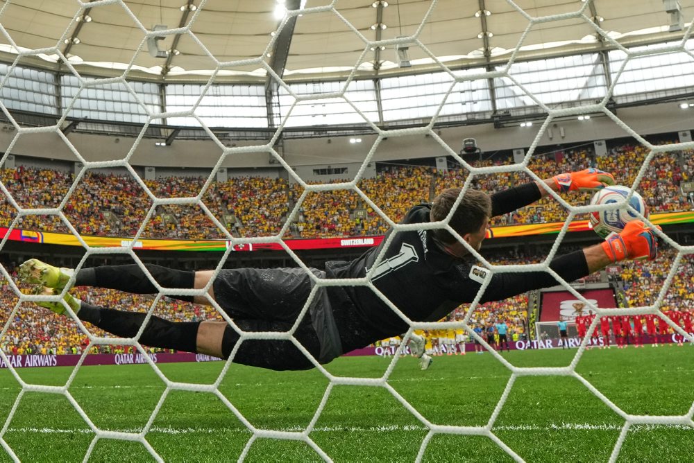 Osemfinále MS vo futbale: Švajčiarsko - Kolumbia
