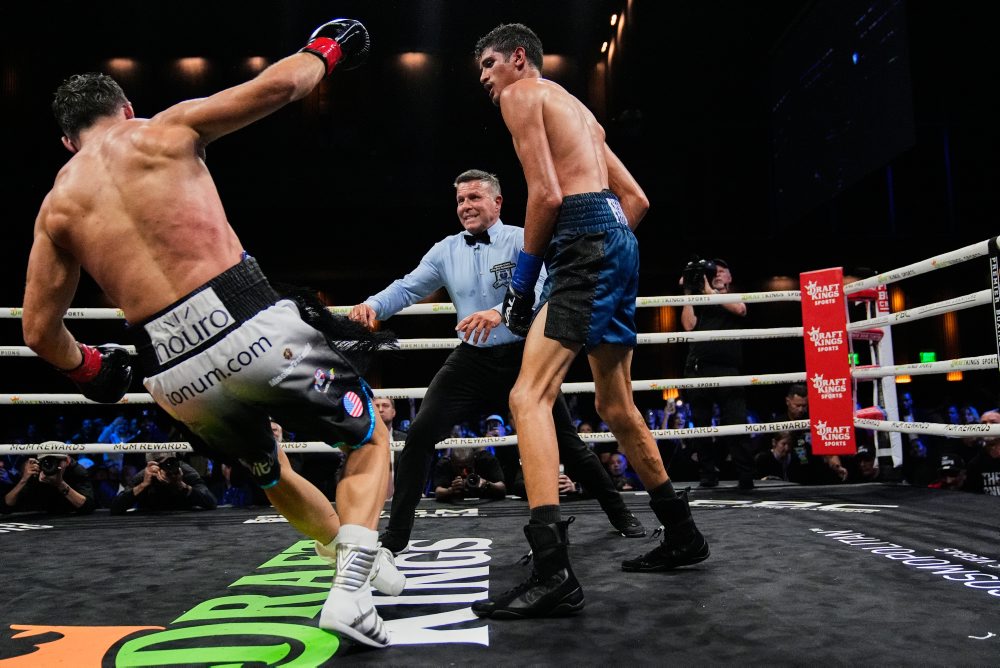 Súboj o titul v super welterovej kategórii organizácie WBC: Sebastian Fundora - Ermal Hadribeaj 