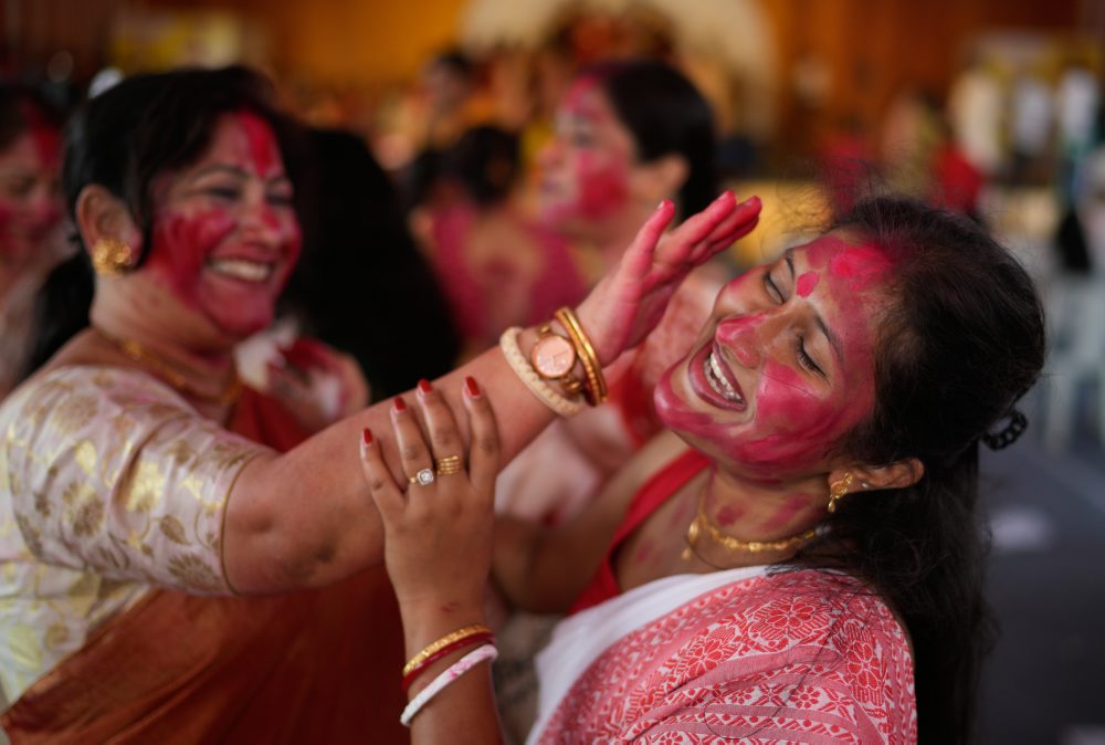 Hinduistický sviatok Durga Púdža v Indii