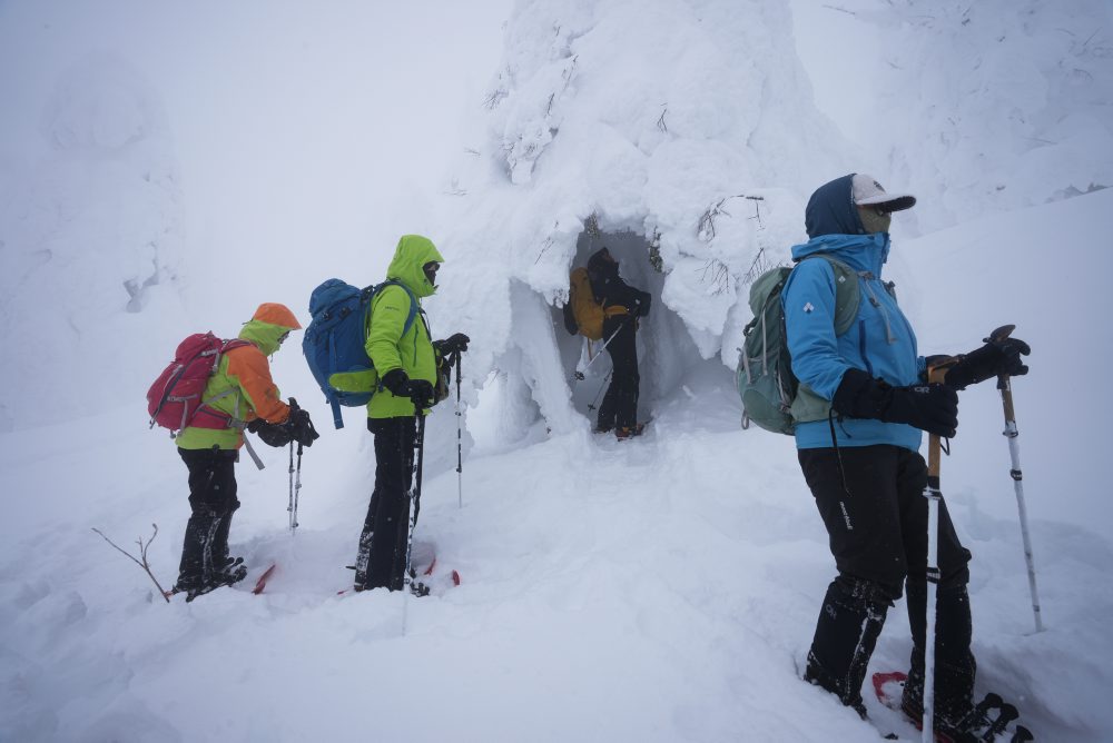 Silné sneženie v Japonsku
