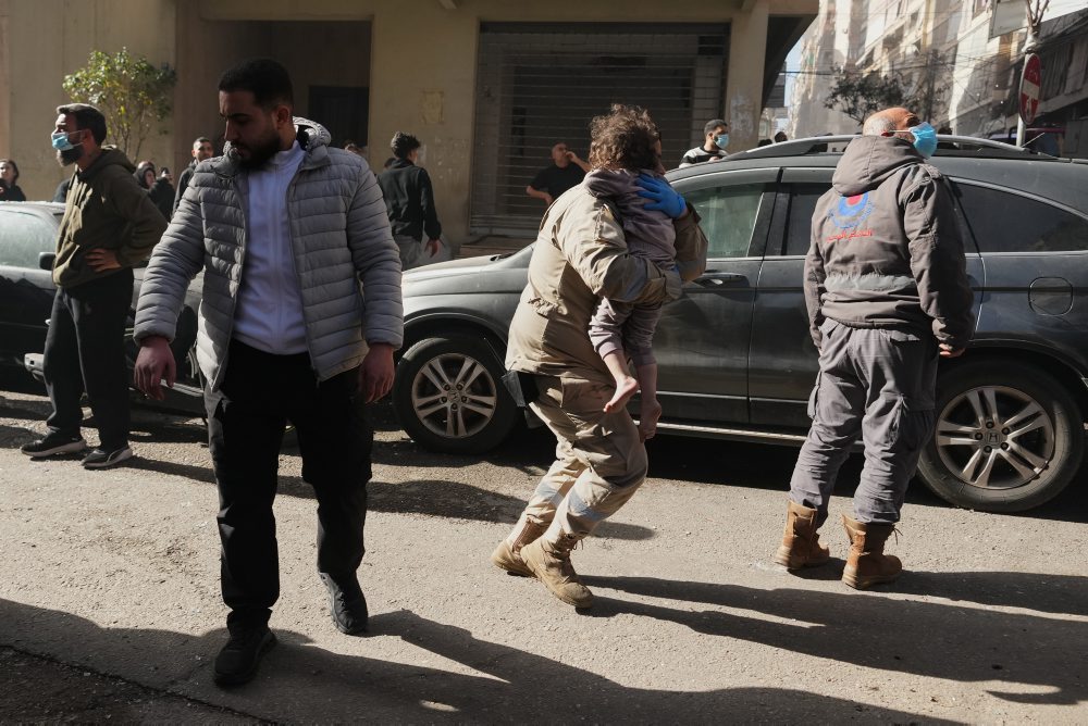 Útok Izraelu na libanonskú metropolu Bejrút 