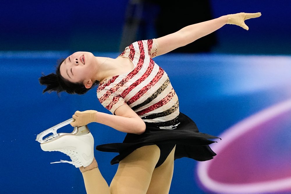 Krátky program v krasokorčuľovaní žien 