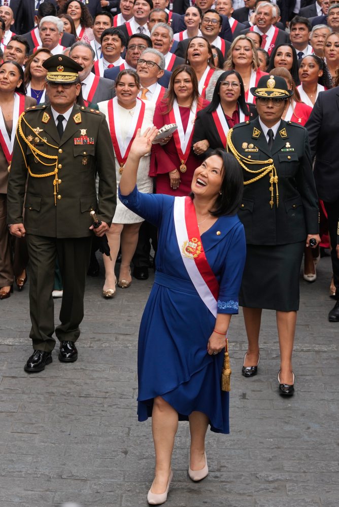 Prísaha novej prezidentky Peru