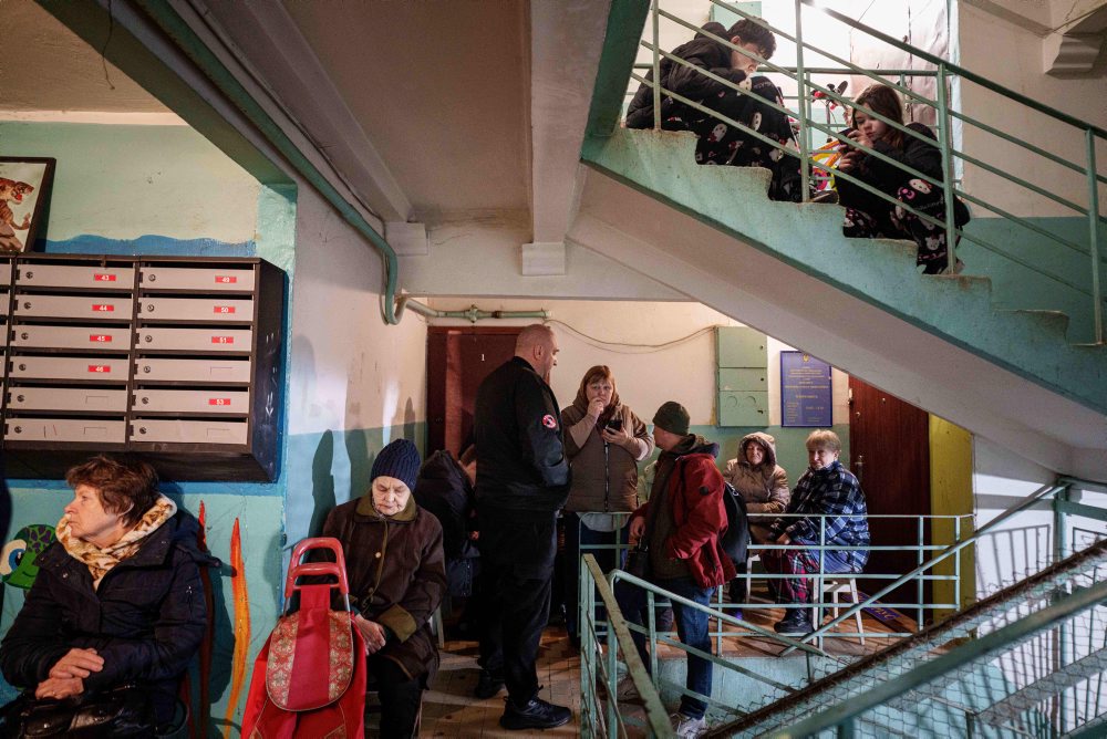 Ruský útok na Kyjev 