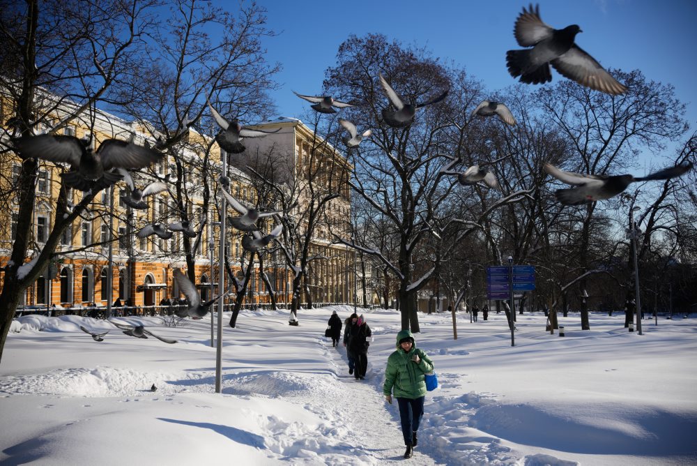 Mrazivé počasie v Rusku