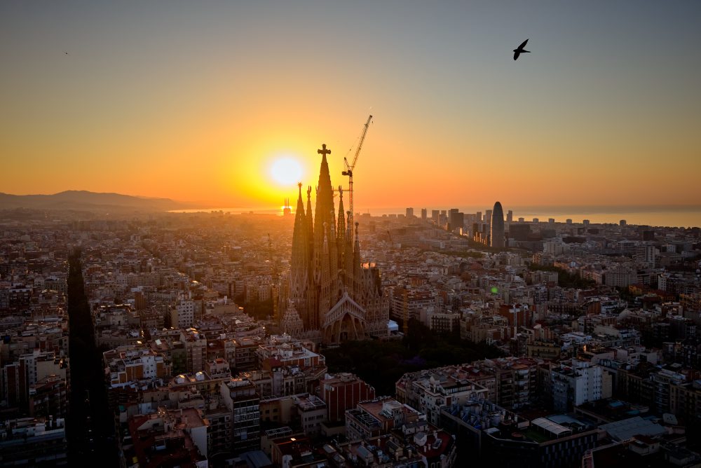 Bazilika Sagrada Família v Španielsku
