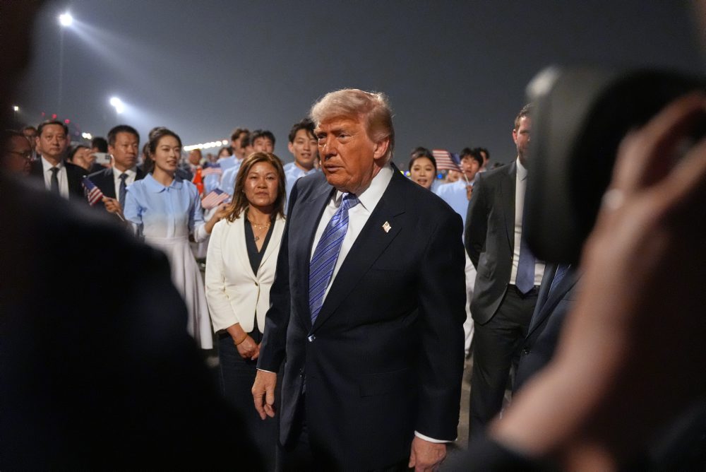 Trump pred odletom do Číny 
