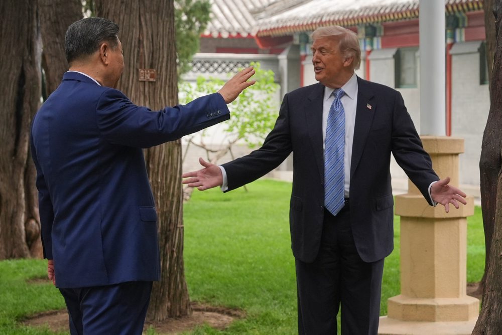 Trump v Číne 