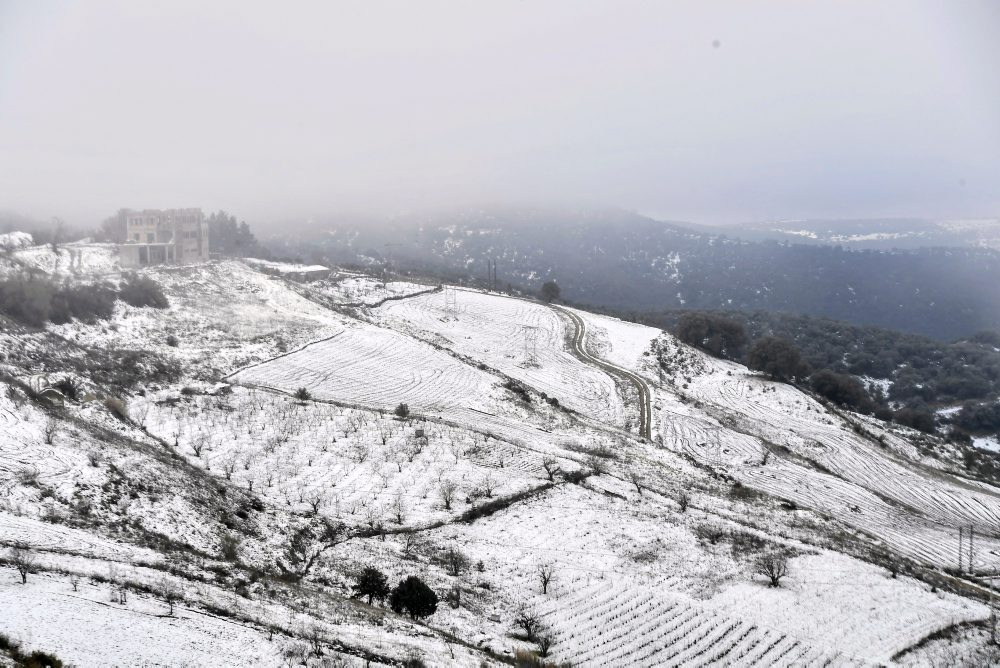 Sneženie v Alžírsku
