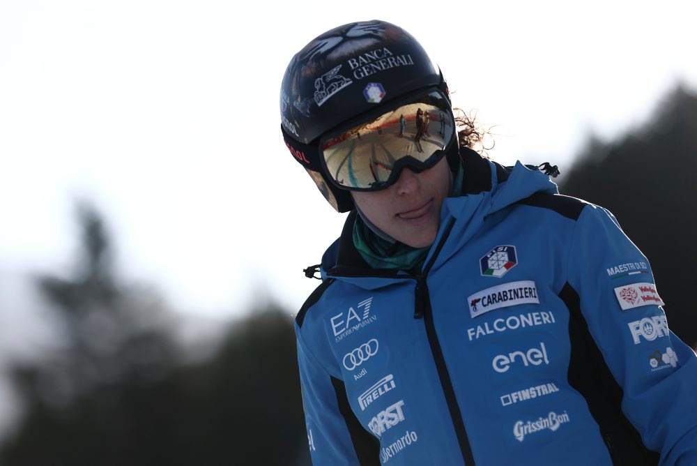 talianska lyžiarka Federica Brignoneová 