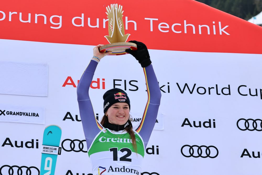 Nemka Emma Aicherová vyhrala super-G v andorrskom Soldeu