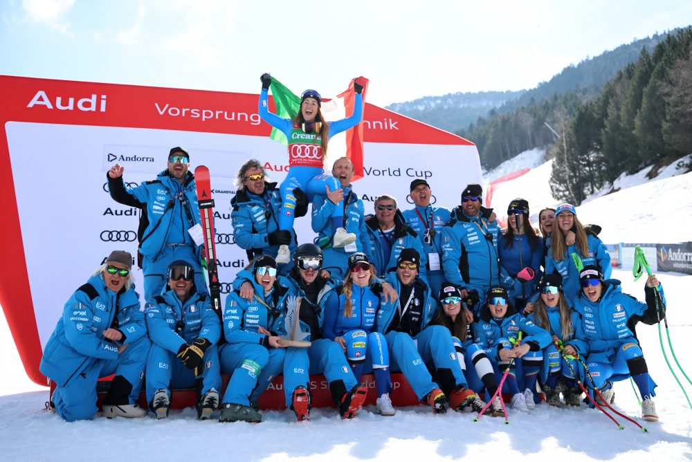 Talianka Sofia Goggiová triumfovala v Soldeu a má na dosah glóbus za super-G