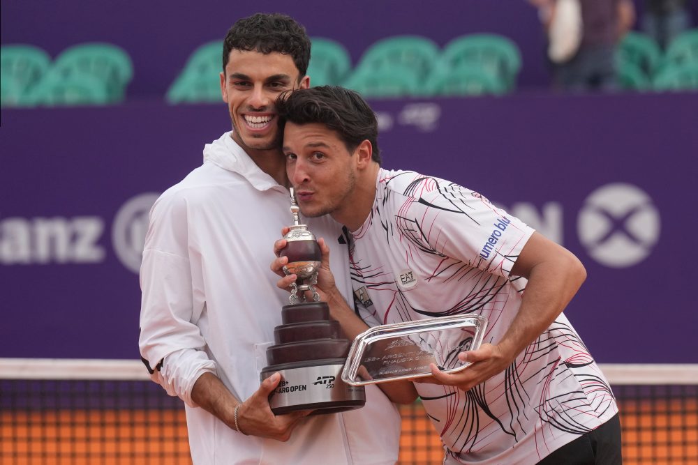 Finále mužskej dvojhry v Buenos Aires Francisco Cerundolo - Luciano Darderi