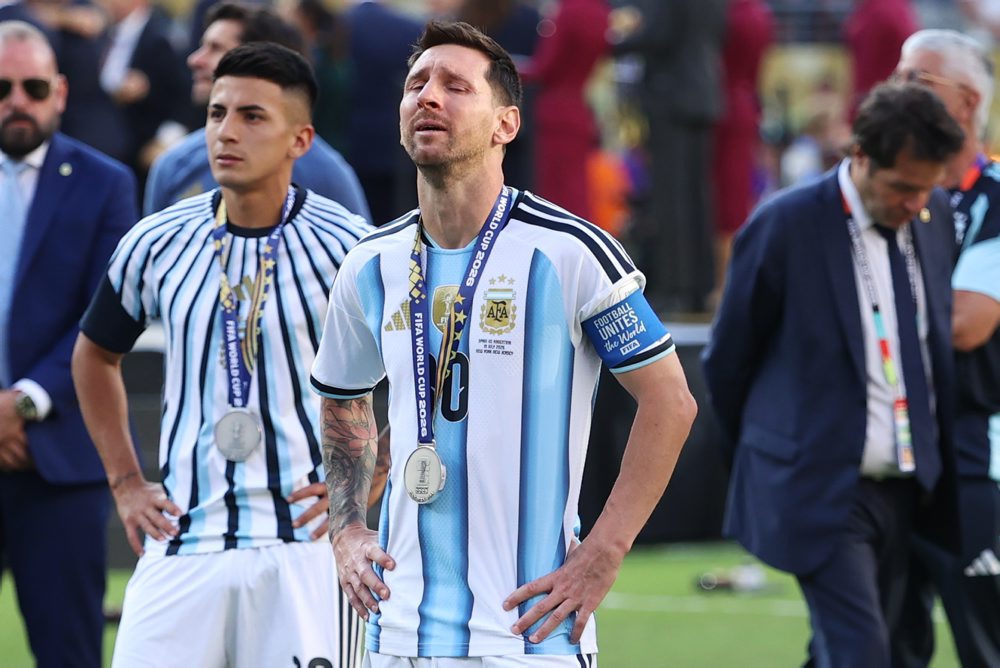 Finále MS vo futbale:  Španielsko - Argentína