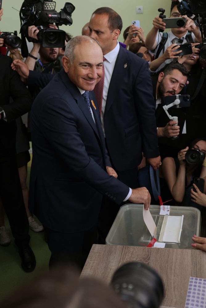 Parlamentné voľby v Arménsku 